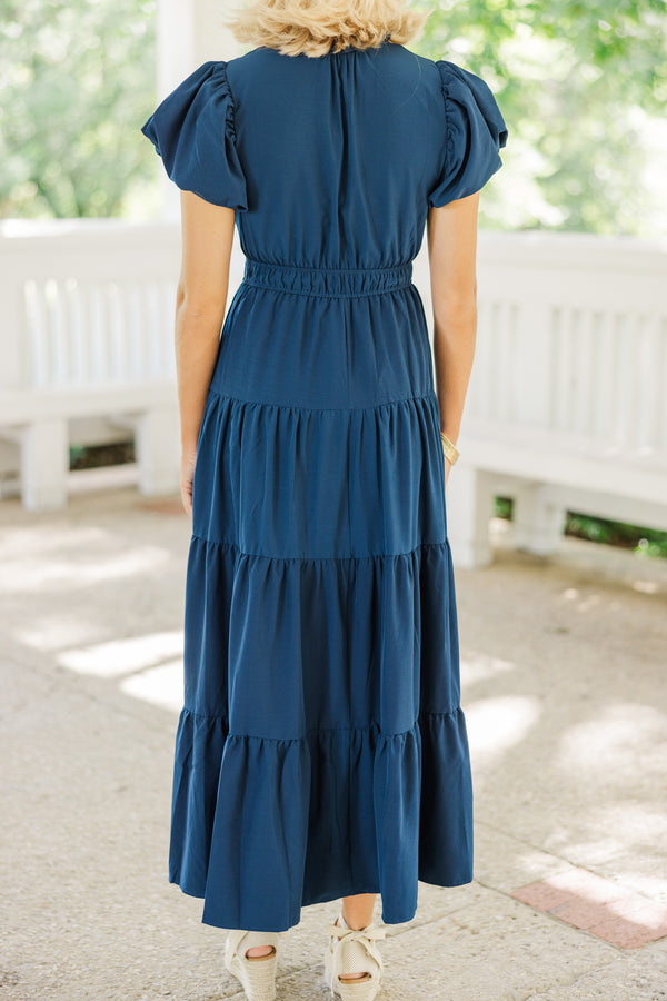 mint and navy bridesmaid dresses Navy Blue and Mint Green Wedding Style
