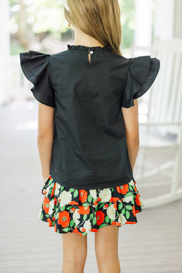 tween blouses, girls blouses, tween solid blouses, shop the mint