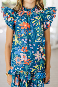 tween blouses, girls blouses, tween floral blouses, shop the mint