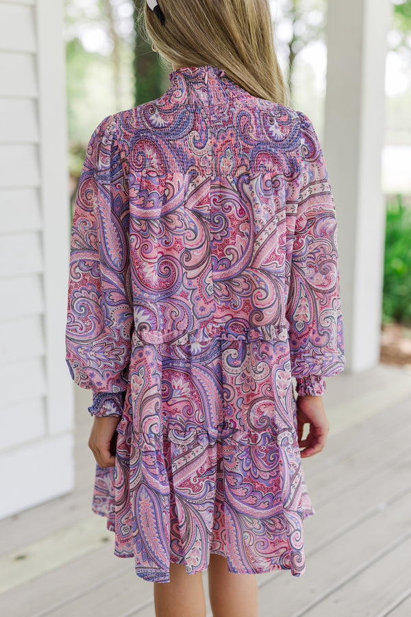 Girls: All About It Purple Paisley Babydoll Dress – Shop the Mint Girls: All About It Purple Paisley Babydoll Dress – Shop the Mint