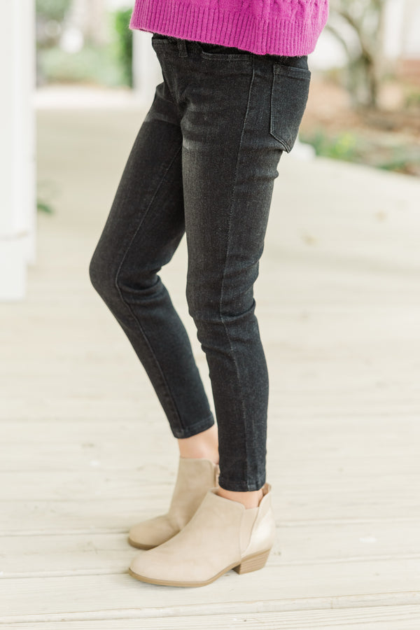 Girls: Let's Talk Black Jeggings