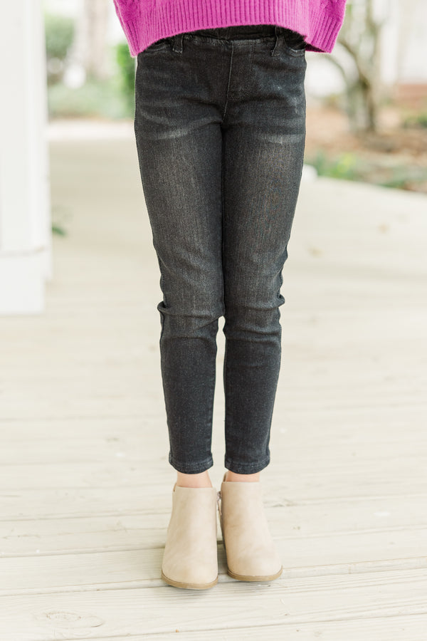 Girls: Let's Talk Black Jeggings