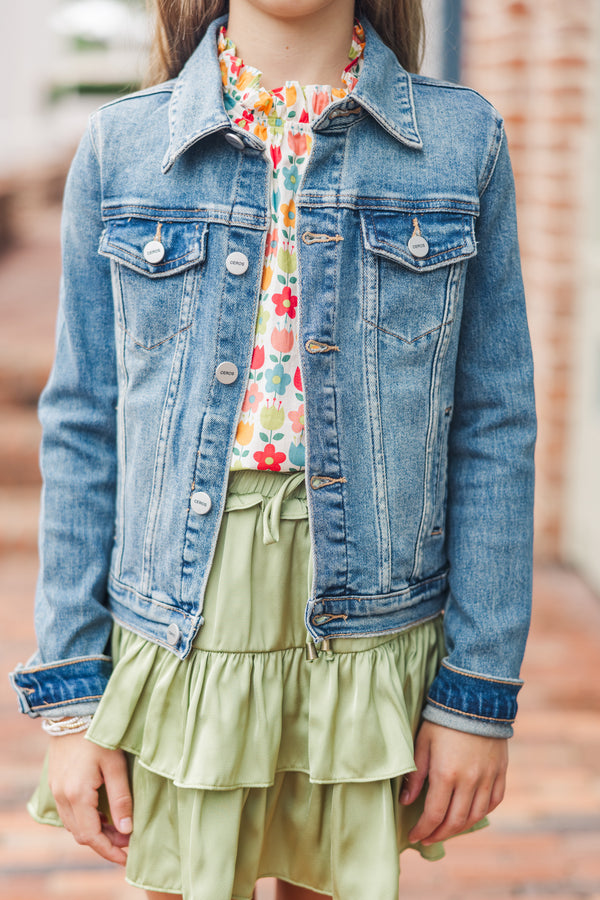 Girls: On The Go Denim Jacket