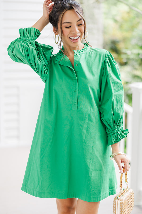 Under The Stars Kelly Green Tie Back Dress Shop the Mint Under The Stars Kelly Green Tie Back Dress Shop the Mint