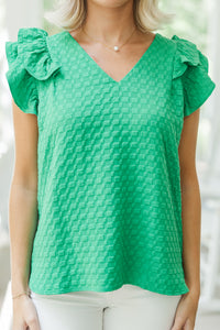 green blouses, boutique blouses, trendy tops for women, shop the mint