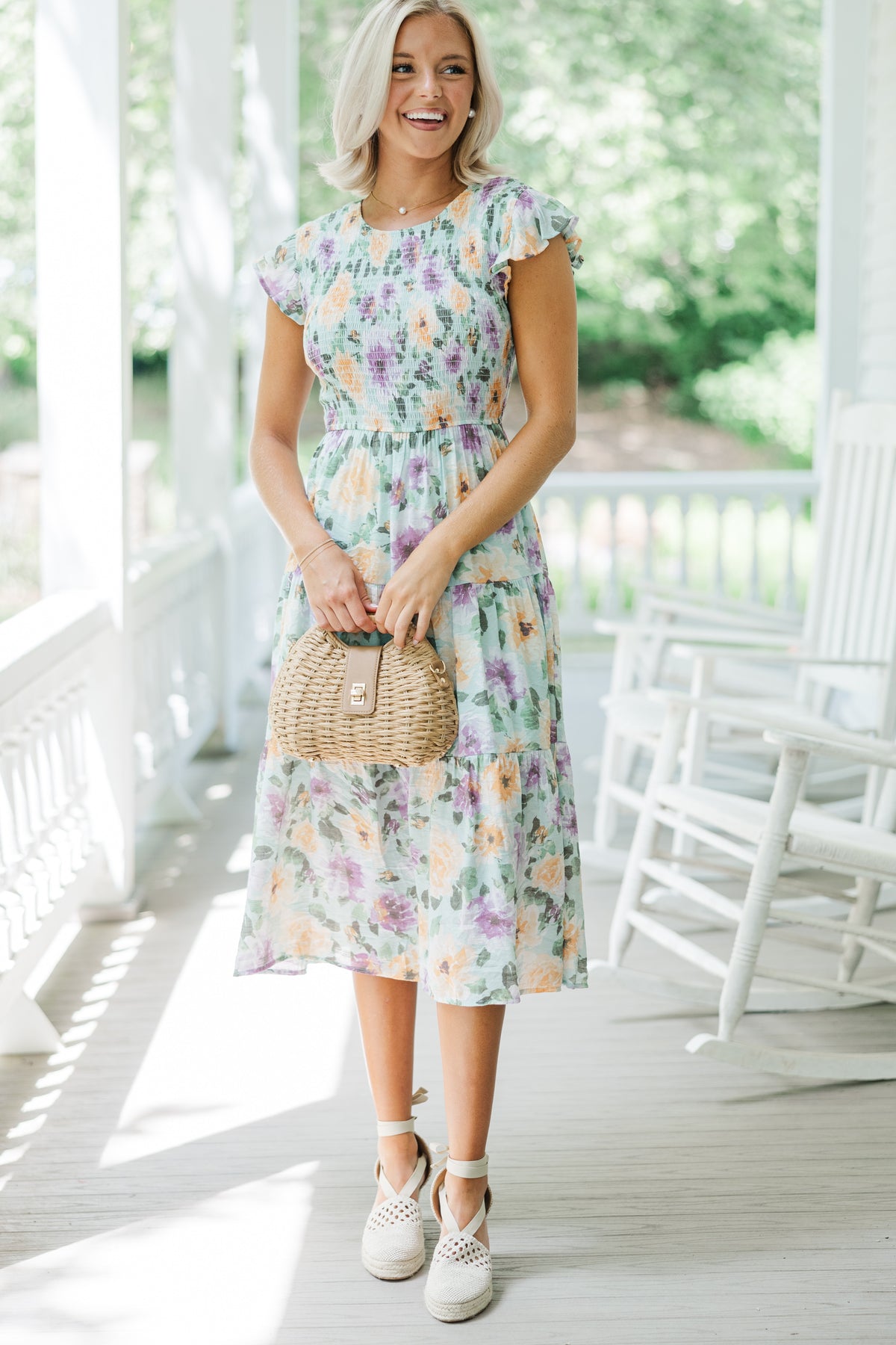 Keep You Close Mint Green Midi Dress – Shop the Mint