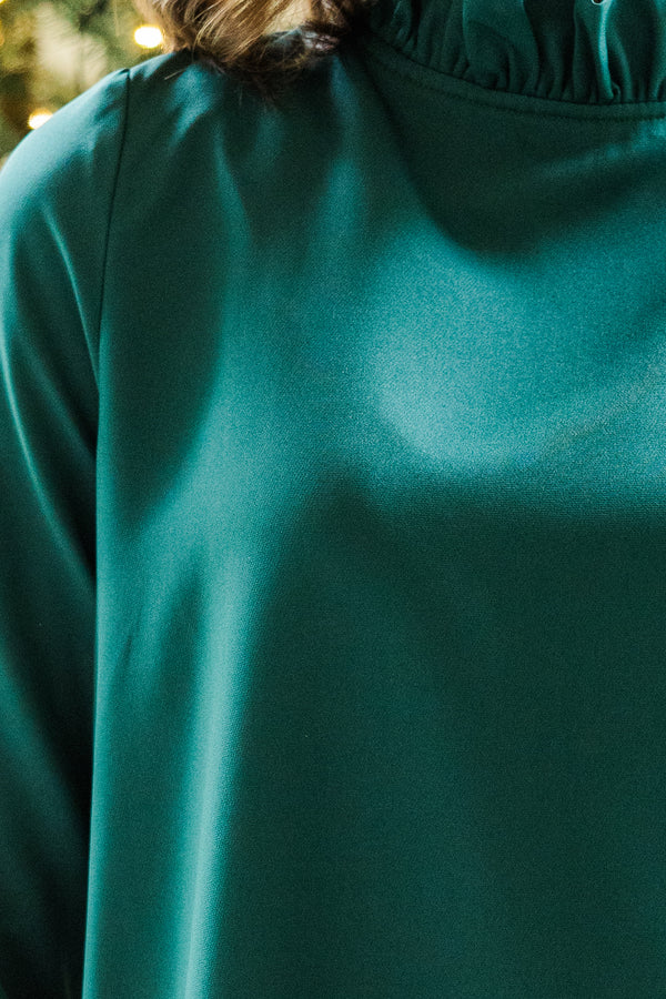 This Is It Emerald Green Swing Dress Shop the Mint This Is It Emerald Green Swing Dress Shop the Mint