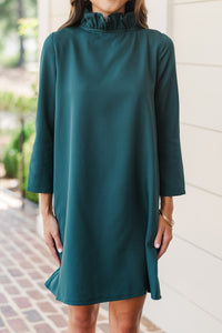 This Is It Emerald Green Swing Dress