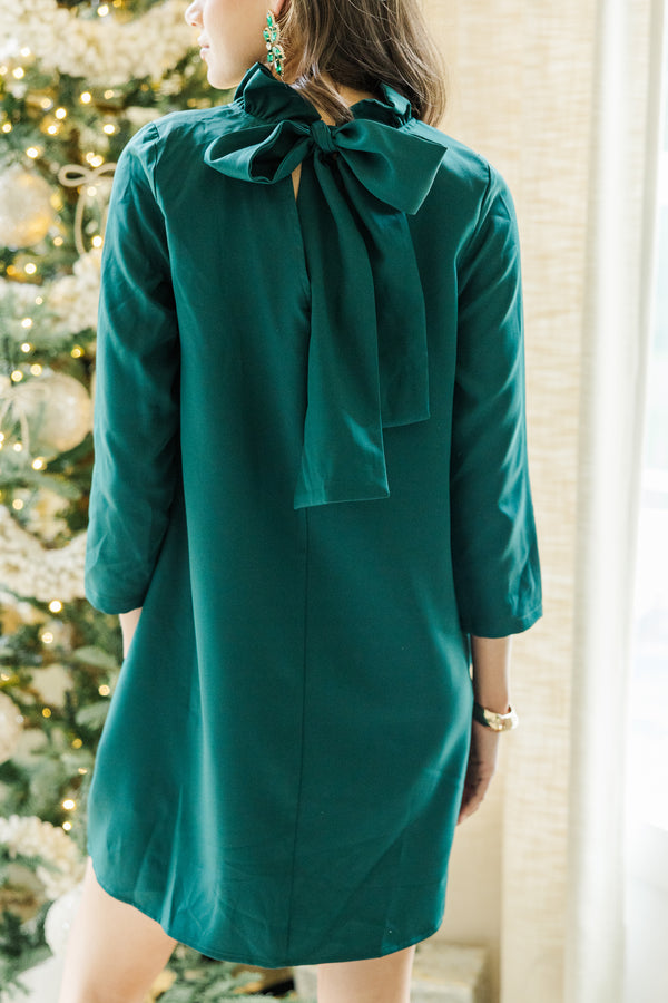 This Is It Emerald Green Swing Dress Shop the Mint This Is It Emerald Green Swing Dress Shop the Mint