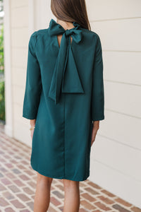 This Is It Emerald Green Swing Dress