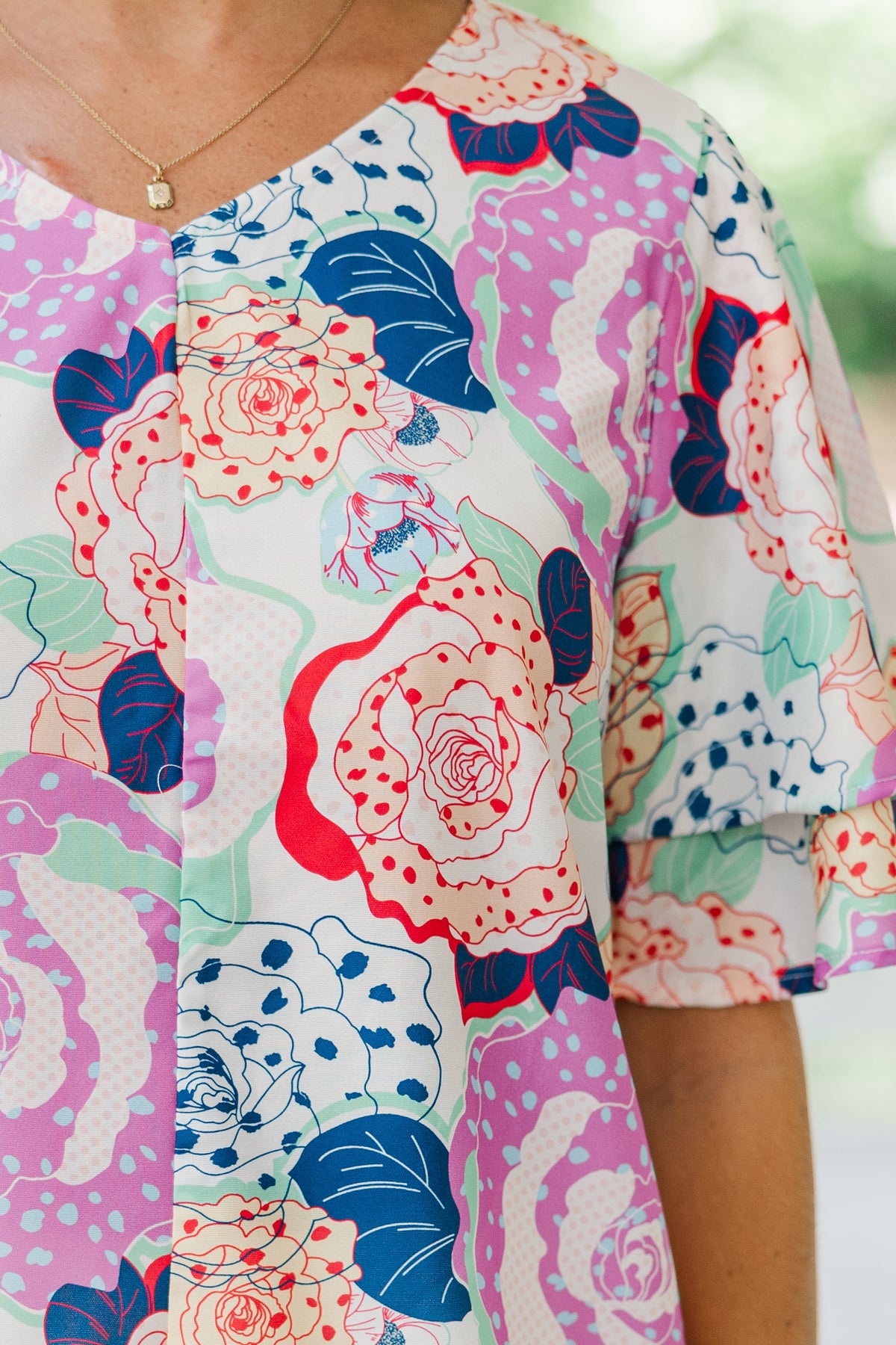 New Levels White Floral Blouse – Shop the Mint