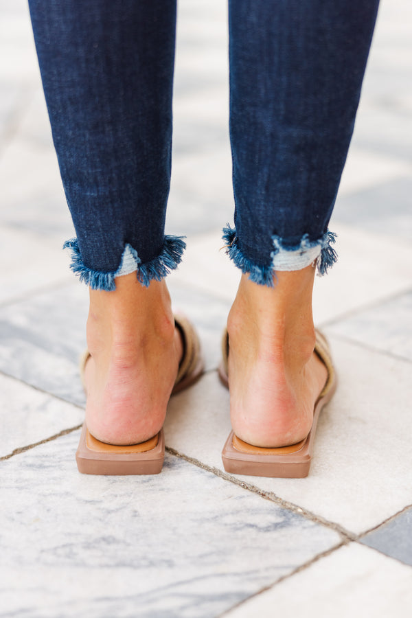 Walk On Maroon Texas Slide Sandals