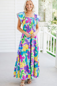 bold floral dresses, boutique maxi dresses, floral maxi dresses, shop the mint