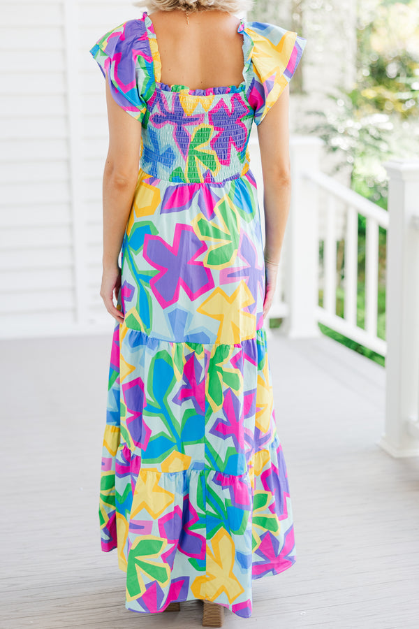 bold floral dresses, boutique maxi dresses, floral maxi dresses, shop the mint