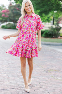 floral dresses, pink dresses, shop the mint