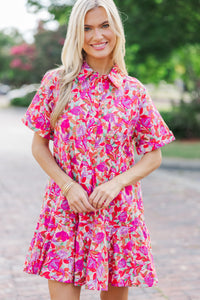 floral dresses, pink dresses, shop the mint