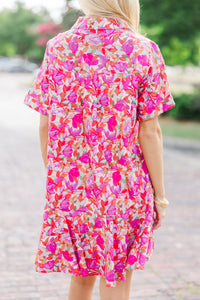 floral dresses, pink dresses, shop the mint