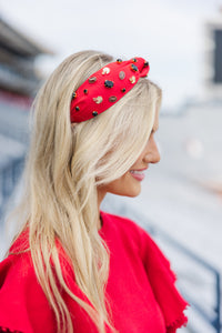 Take It To The Limit Red/Black Headband