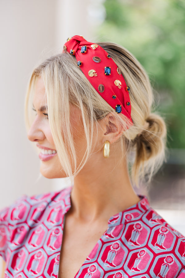 Take It To The Limit Red/Navy Headband