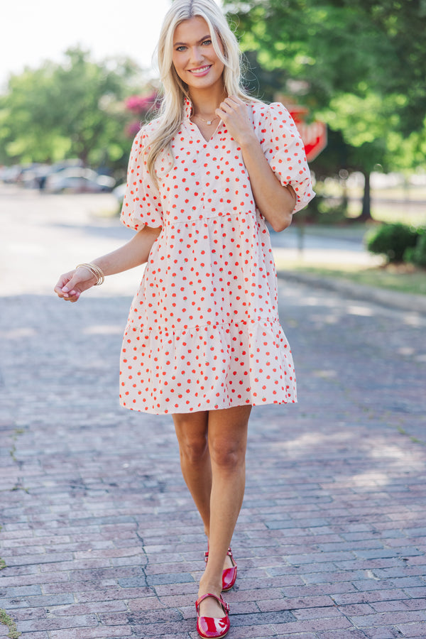 Somewhere Out There Apple Print Babydoll Dress Shop the Mint Somewhere Out There Apple Print Babydoll Dress Shop the Mint
