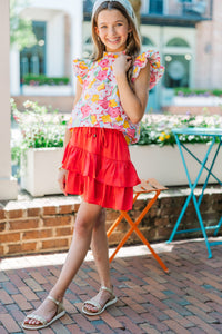 tween blouses, girls blouses, tween floral blouses, shop the mint