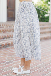 floral midi skirts, feminine midi skirts, boutique midi skirts