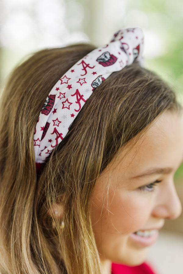 girls game day headbands, tween game day