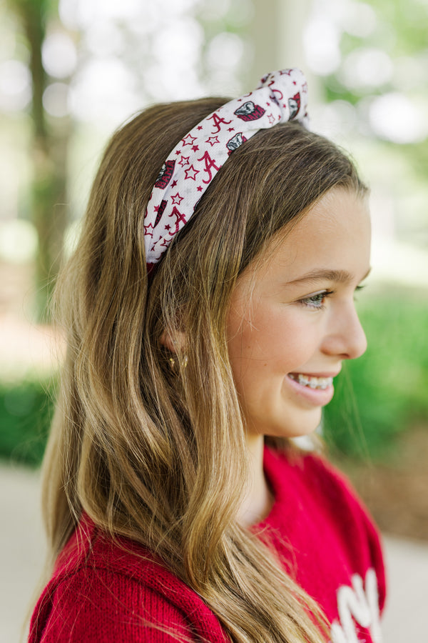 girls game day headbands, tween game day