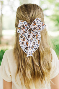 girls game day hair bow, tween game day hair bow, girls online boutique