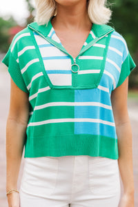 short sleeve sweaters, striped sweaters, preppy looks, shop the mint