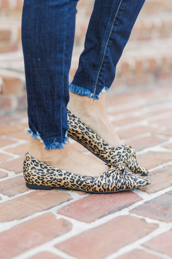 leopard ballet flats, work wear flats, cute shoes