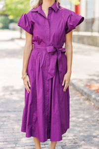 All In A Dream Plum Purple Dress