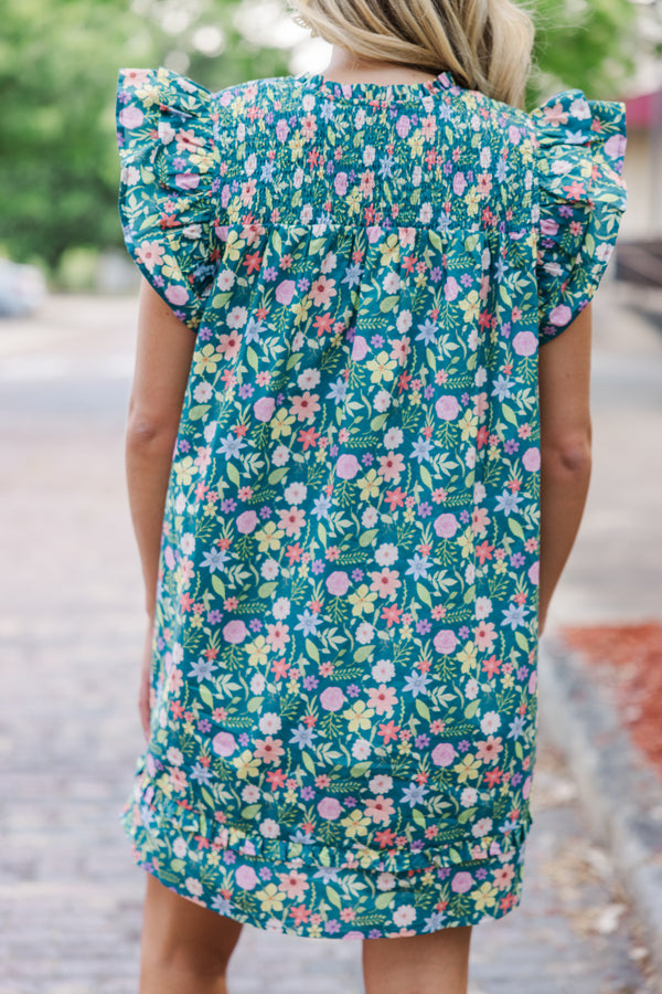 Always Ready Emerald Green Floral Mini Dress Shop the Mint Always Ready Emerald Green Floral Mini Dress Shop the Mint