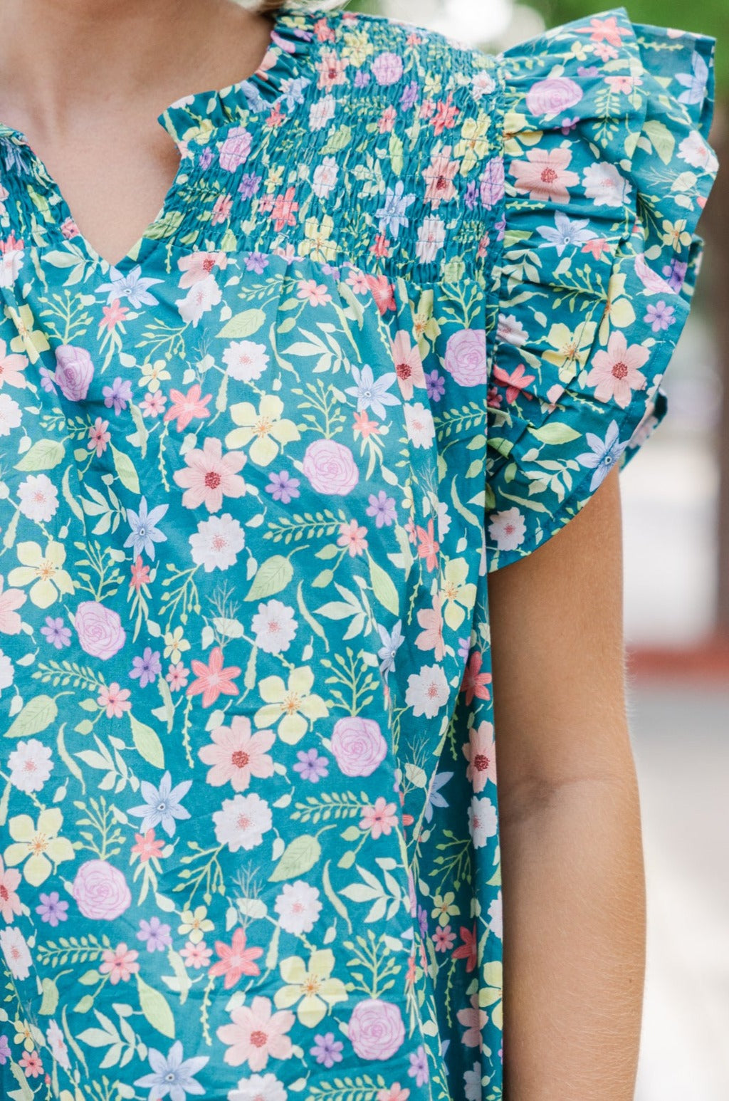 Always Ready Emerald Green Floral Mini Dress, Large - The Mint Julep Boutique | Women's Boutique Clothing Always Ready Emerald Green Floral Mini Dress, Large - The Mint Julep Boutique | Women's Boutique Clothing