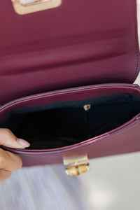 Get Going Plum Purple Purse