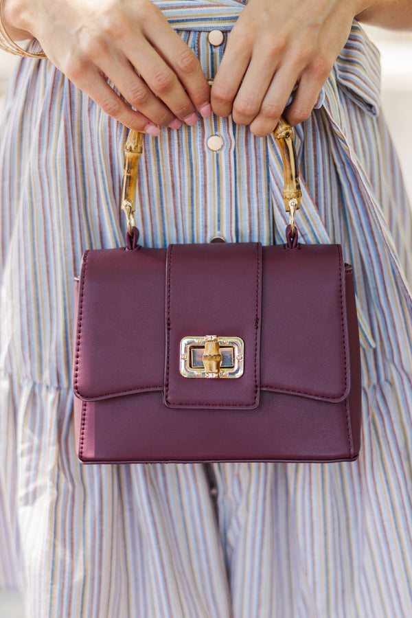 Get Going Plum Purple Purse