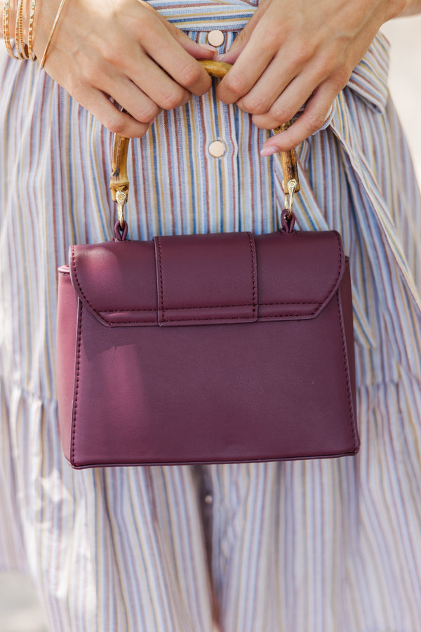 Get Going Plum Purple Purse