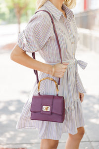 Get Going Plum Purple Purse