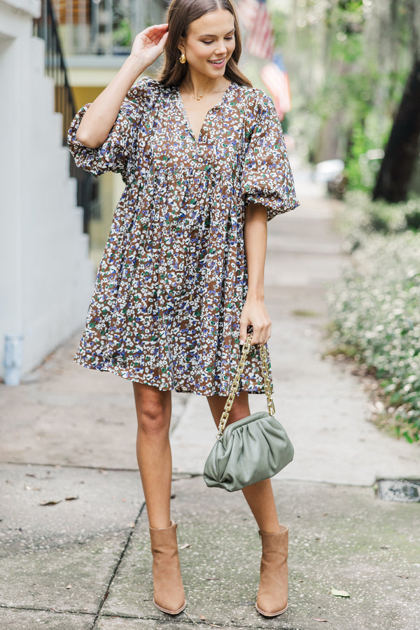 It's All True Brown Leopard Dress, Medium - The Mint Julep Boutique | Women's Boutique Clothing It's All True Brown Leopard Dress, Medium - The Mint Julep Boutique | Women's Boutique Clothing