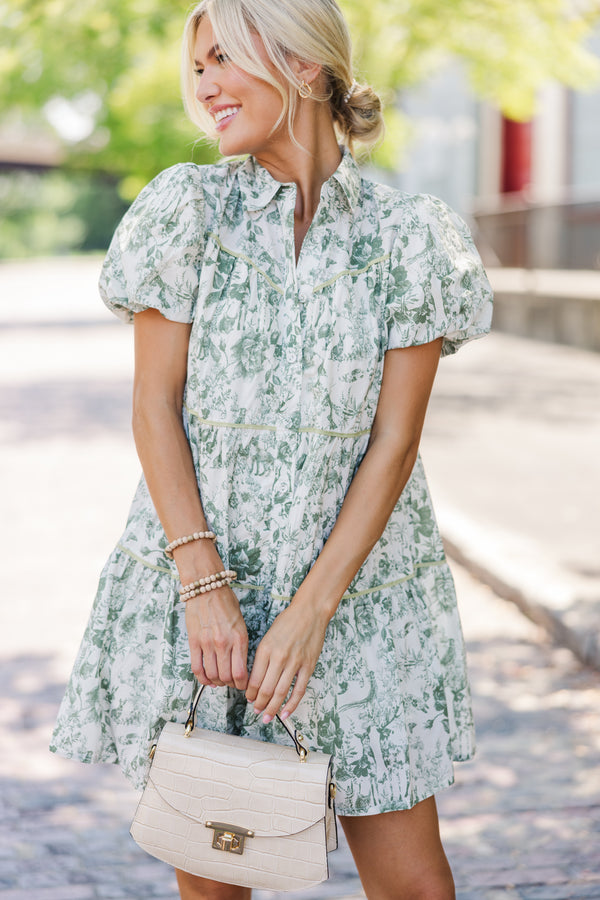 Alive And Well Ivy Green Toile Dress Shop the Mint Alive And Well Ivy Green Toile Dress Shop the Mint