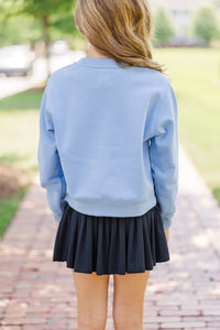 Girls: Everyday Everyway Sky Blue Sweatshirt