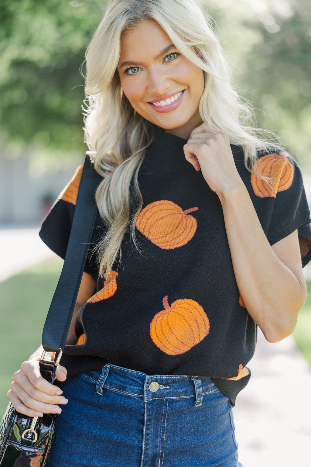 Look The Part Black Pumpkin Sweater – Shop the Mint
