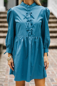 There's Always Hope Teal Blue Dress