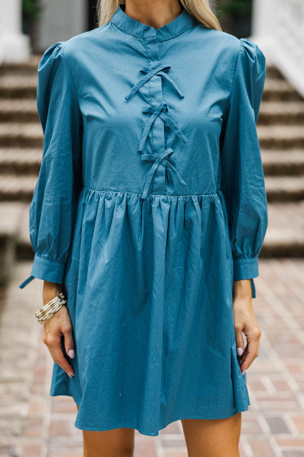 There's Always Hope Teal Blue Dress