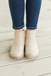 Girls: Let's Get Going Wheat Booties