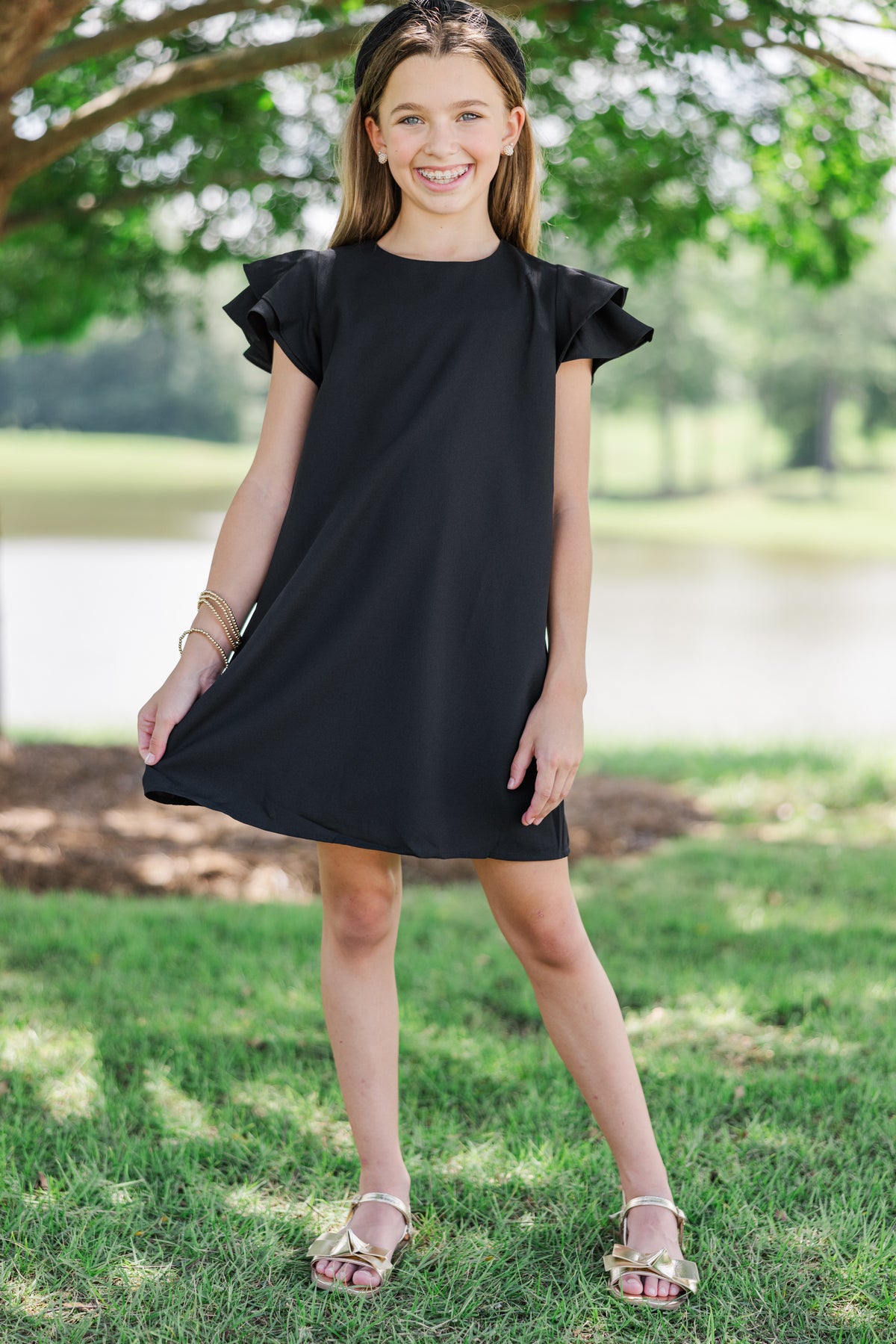 Girls Banded Dress main image 0