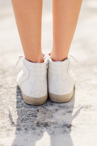 Girls Shu Shop: In A Dream White Sneakers