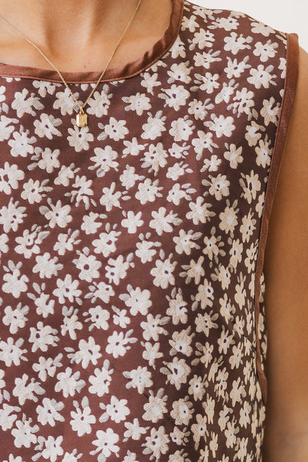 The Inspiration Chocolate Brown Ditsy Floral Dress, Medium - The Mint Julep Boutique | Women's Boutique Clothing The Inspiration Chocolate Brown Ditsy Floral Dress, Medium - The Mint Julep Boutique | Women's Boutique Clothing