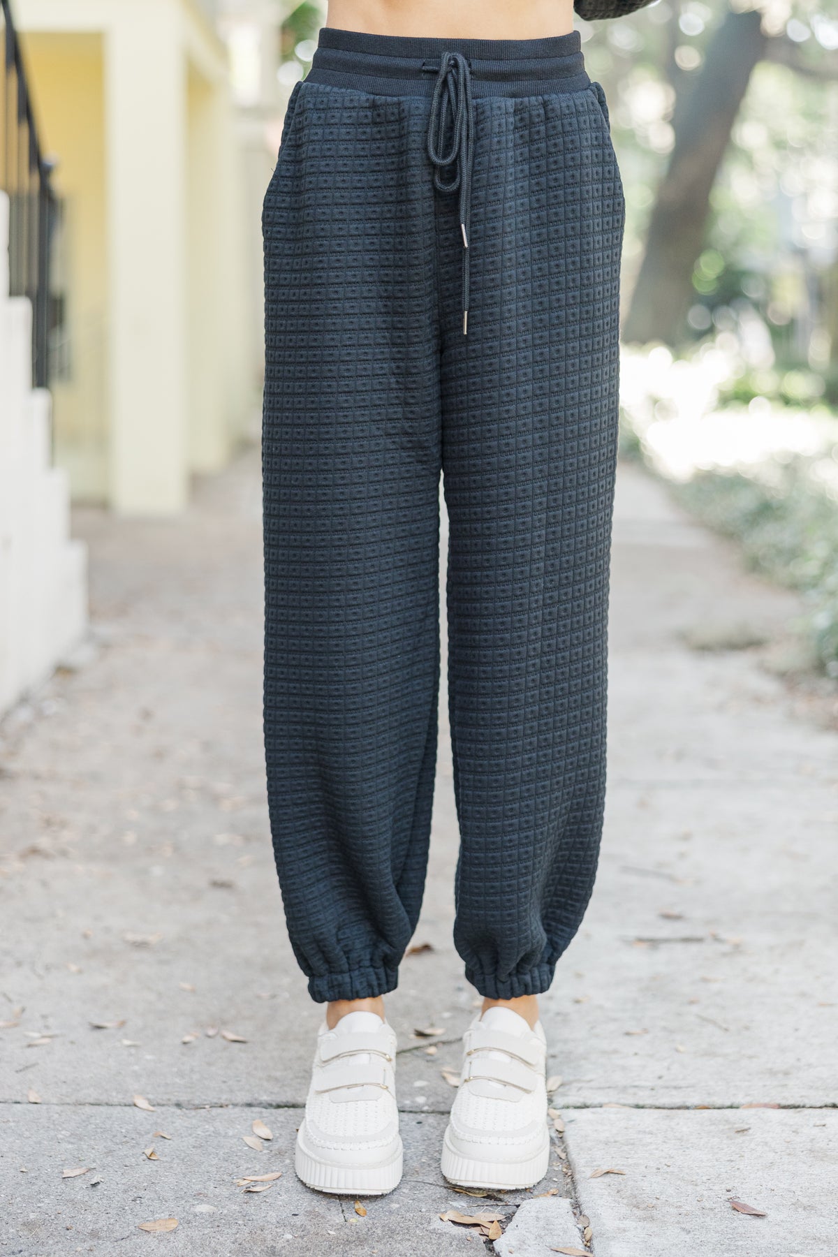 Set You Free Black Textured Pants – Shop the Mint