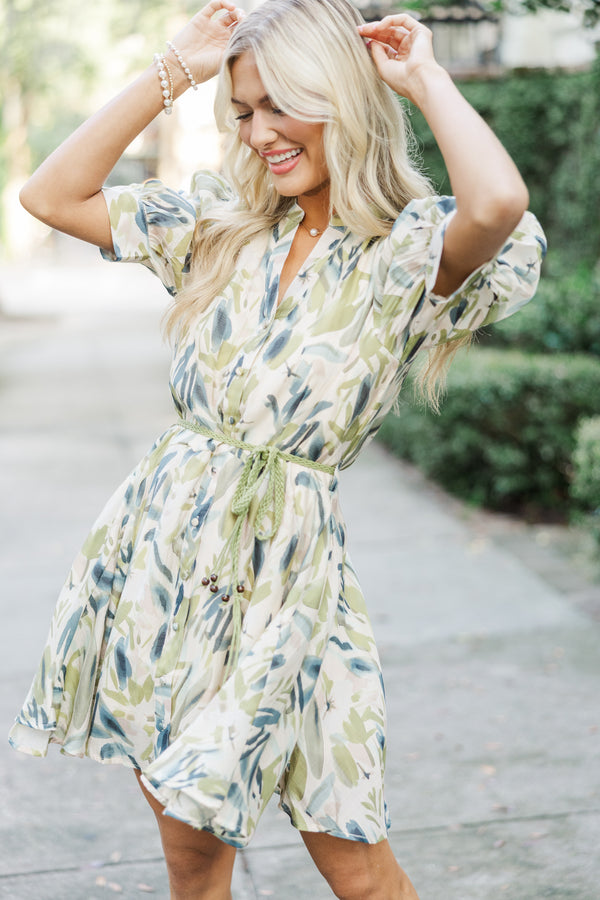 olive green bohemian dress SELENA Long Dress Goddess Olive Green Maxi Open Back Cotton Festival Boho Naturally Dyed Block Printed Tribal Hippie Patterns Earthy AJJAYA